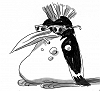 Vignette Mystic Punk Pingouin